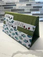 Handmade Playing Card Holder Or Bingo Pull Tabs Ticket Holder Game Card Holder