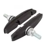 KOOL STOP BICYCLE BIKE BRAKE SHOES PADS EC-II THRD PR BLK