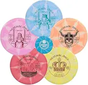 Westside Discs Origio Burst Disc Golf Starter Set| Frisbee Golf Set | King Distance Driver | Queen Distance Driver | Underworld Fairway Driver | Warship Midrange | Crown Disc Golf Putter