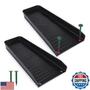 2 Pack Gutter Downspout Extensions,Rain Gutter Downspout Splash Block,Rain Di