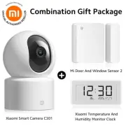 Xiaomi Door Window Sensor 2 / Temperature Humidity Monitor Clock / Camera C301