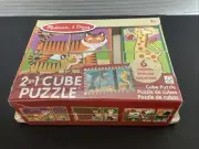 MELISSA AND DOUG CUBE PUZZLE ANIMALS