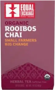 Equal Exchange Organic Rooibos Chai Herbal Tea - 20 tea bags