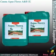 Canna Aqua Flores A & B 2x5L Pack Hydroponics Grow Nutrient
