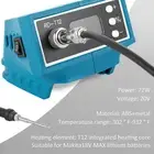 72W Portable Cordless Soldering Iron Station Welding Tool for Makita Battery ^♔