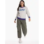Western Bulldogs Womens Script Crew Top