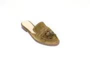 Nine West Mules New Women PreppyFlat Slip on Shoes 8.5 Fashion tassels