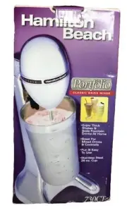 NEW! Hamilton Beach Milkshake Portfolio Classic Drink Master~Chrome Mixer 730CT