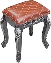 Footstool Dressing Table Makeup Dressing Table Padded Chair Makeup Piano seat Makeup Bench with Cushion (Color : 13)