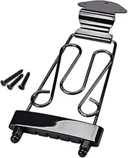 ERINGOGO 6 String Adjustable String Tailpiece Bridge for Guitar Sturdy Construction Replacement for Acoustic Guitar Parts