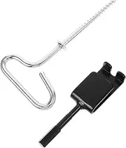 Milisten 1 Set Ice Anchor Tool Kit with Ice Stake Drill Adapter Essential for and Secure Tent Setup Winter Conditions