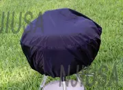 BBQ Grill Cover w/ drawstring fits Weber Jumbo Joe Gold 18" tabletop model