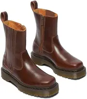 [Dr. Martens] Women's Amaayah Lo Leather Bex Pull-on Boots Fashion