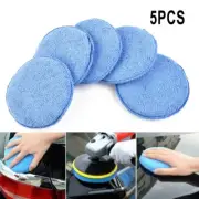 Blue Soft Applicator Microfiber Car Wax Applicator Pad Polishing Sponge Car Care