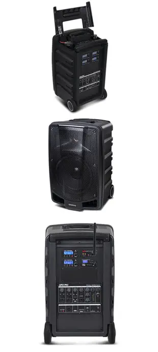 CHIAYO嘉友 APEX PRO可攜式多功能無線混音UHF雙頻擴音機 含兩支頭戴式麥克風 鉛酸電池 (10折)