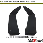 2x Mud Flaps Splash Guards Front Side for Polaris General 1000 4 1000 2016-2019
