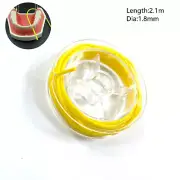 1Pcs Dental Rubber Dam Stabilizing Cord Wedges Sheets Yellow L:3.1m Dia:1.8mm