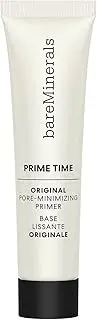 bareMinerals Mini Prime Time Original Pore-Minimizing Primer, Pore Minimizer Gel Makeup Primer for Face, Extends Makeup Wear, Oil Control, Vegan