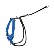 Rogz Harness Control Stop Pull Blue