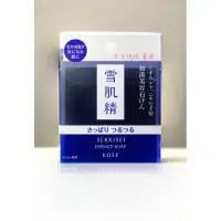 在飛比找蝦皮購物優惠-KOSE高絲 雪肌精 黑碳淨化潔顏皂120G 公司貨