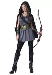 Halloween In Character Huntress Costume Size Medium Robin Hood Renaissance
