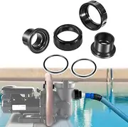 Ezbzyz R0446101 2-Inch by 2-1/5-Inch Tail Piece with O-Ring and Coupling Nut Replacement for Zodiac Jandy ePump and Stealth Series Pumps(2 Sets)