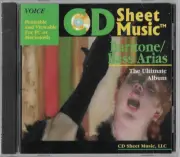 CD Sheet Music: Baritone/Bass Arias (Voice: The Ultimate Album) CD-ROM