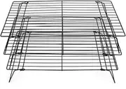 Three Layers Nonstick Cooling Rack Grid Baking Tray Kitchen Bread Cake Rack Pastry Making Tool