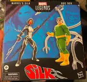 Marvel Legends 6" Silk and Doctor Octopus (Doc Ock) Amazon Exclusive 2 Pack New