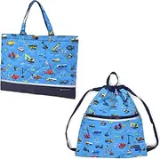 [COLORFUL CANDY STYLE] 2-piece Set, Lesson Bag, Knapsack Clothes, Gymnastics Clothes Bag, Change of Clothes, Elementary School, Kindergarten, Kids, Stylish, Cute, Cool, Girls, Boys,