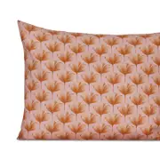 Sferra Edna Reversible Ginkgo Leaf Sham, Boudoir