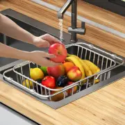 Dish Drying Rack Holder For Cabinet Sink Drainer Basket Kitchen