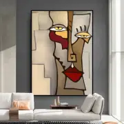 Mintura Hand Made Figure Oil Paintings On Canvas Modern Home Decoration Wall Art