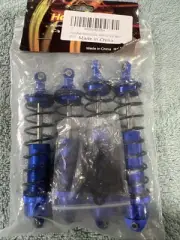 HobbyPark Aluminum Shocks Set of 4 Blue RC 1/10