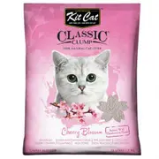 Kit Cat Bentonite Cherry Blossom Clumping Cat Litter - 10L