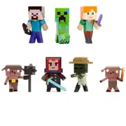 Jada Toys Minecraft Legends 2.5" Metalfig - 4-Pack