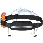 Reflective Running Belt Bib Holder Waterproof Fanny Packs for Women & Men Tri...