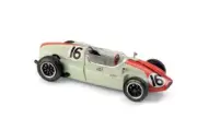 1:43 Brumm Cooper F1 T51 #16 Gp Montecarlo 1960 Chris Bristow Light Green R319B