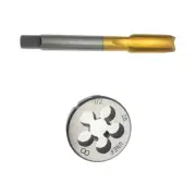 Tap & Die Set 1/2"-28 New 1/2-28 Gunsmithing TiN Coated RH Thread For 1/2"-28