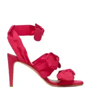 REDValentino Bow Detailed Sandals 40 Red