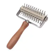 Handle Roller Docker Stainless Steel Pizza Dough Docker For Homemade Pizza Ca...