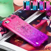 For iPod Touch 5/6th Gen Shockproof Bumper Case Glitter Quicksand Soft TPU Cover