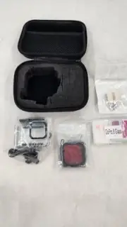 NEW Waterproof Case for GoPro Hero 8 Black 3 Pack Dive Filters Carrying Case