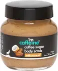 mCaffeine Coffee Sugar Body Scrub with Coconut - Body Wash and Body Exfoliato...