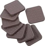 Homoyoyo 1 Set Durable Silicone Furniture Caster Feet Cups Multi Function Skid Coasters for Home Use Floors from Scratches and Marks