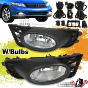 Pair Front Bumper Fog Light Lamp Fit For Honda Civic Sedan 4-Door 2009 2010 2011 (for: Honda)