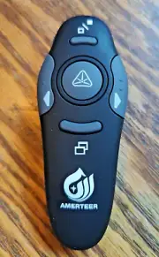 NEW AMERTEER RF Wireless Presenter Presentation Remote - No batteries included