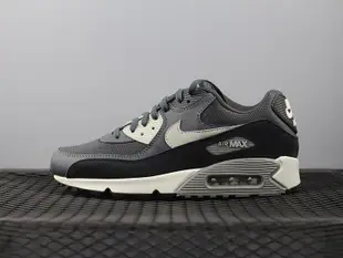 NIKE AIR MAX 90 ESSENTIAL 黑白灰 氣墊 復古 休閒鞋 537384-035