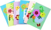 jojofuny 6Pcs DIY Greeting Cards Making Kit for Handmade Craft Materials for Boys and Educational Playthings for Creativity and Imagination Present for Arts Crafts Fun