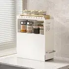 Kitchen Countertop Organizer Cupboard Shelf for Laundry Room Pantry Cabinet